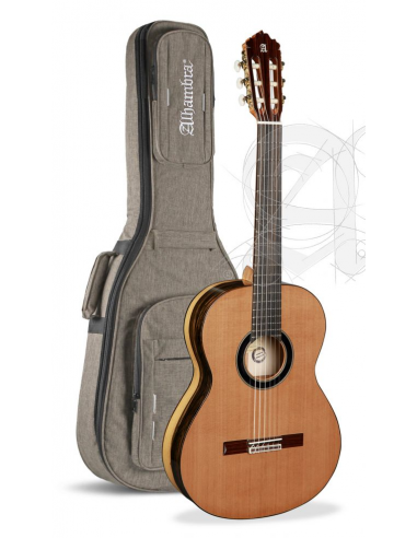 Alhambra 6 Ébano Blanco + Funda...