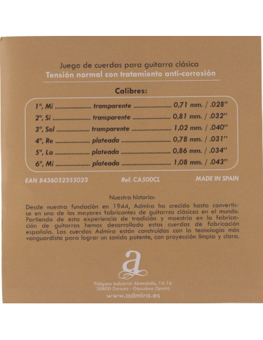 Admira CA500CL Admira CA500CL