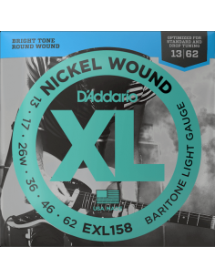 D'Addario EXL158 (13-62)...