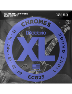 D'Addario ECG25 Chromes...