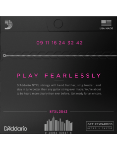 D'Addario NYXL0942 Super Light 2