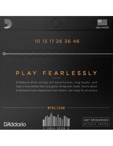 D'Addario NYXL1046 Regular Light D'Addario NYXL1046 Regular Light