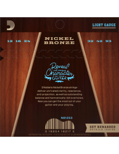 D'Addario NB1253 Nickel... 2