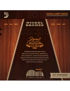 D'Addario NB1047 Nickel... 2