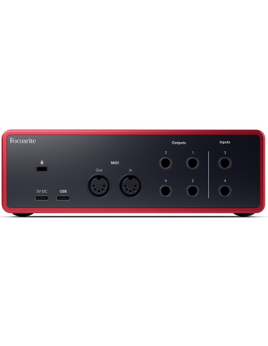 Focusrite Scarlett 4i4 4TH Gen