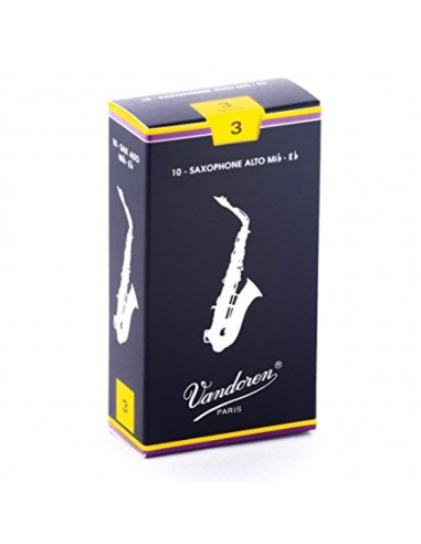 Caja de 10 cañas Saxo Alto Vandoren...