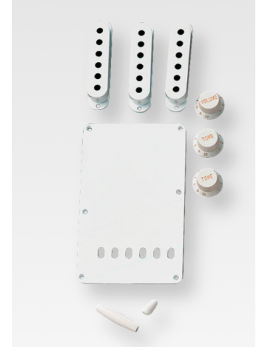 Fender White Stratocaster Accessory Kit