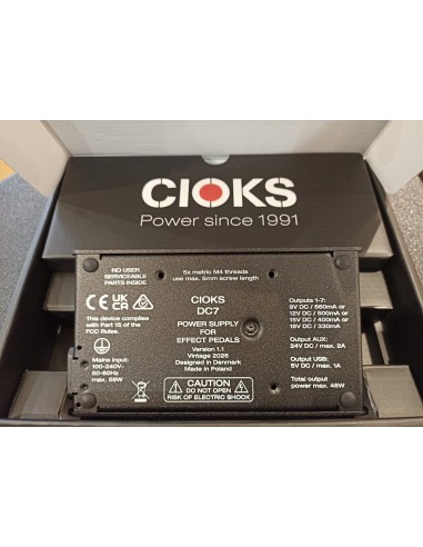 CIOKS DC7 VHS Fuente de Alimentación
