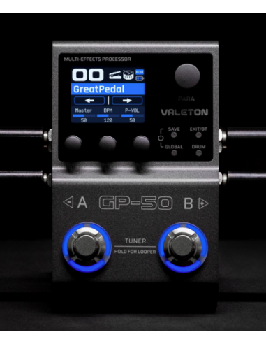 Valeton GP-50 – Procesador Multiefectos