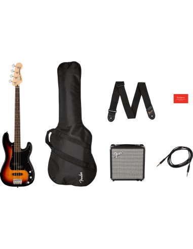 Squier PJ Bass Affinity Pack 3TS LRL